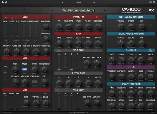 Rave Generation: VA-1000