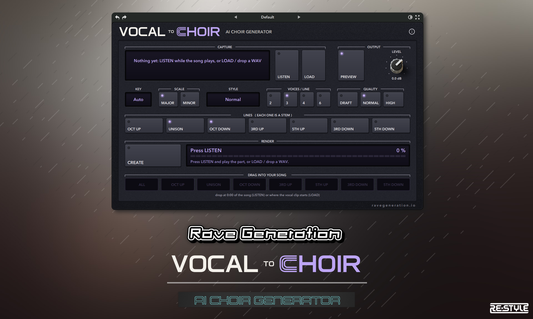 Rave Generation: Vocal To Choir