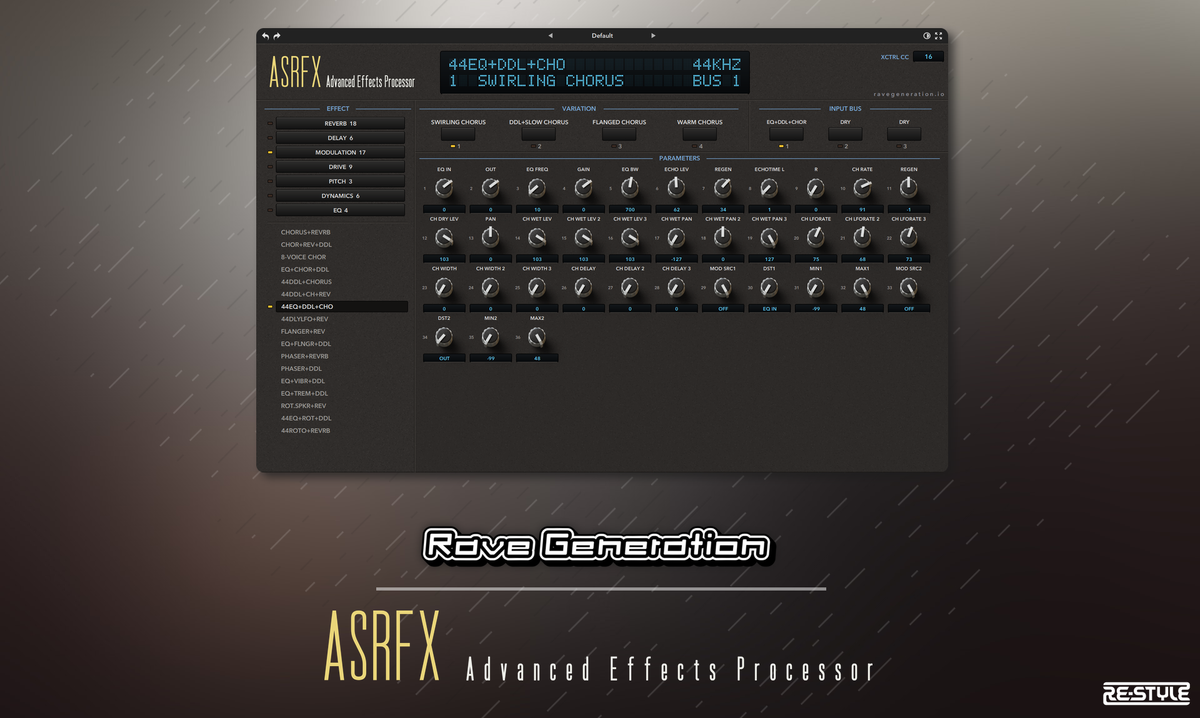 Rave Generation: ASRFX