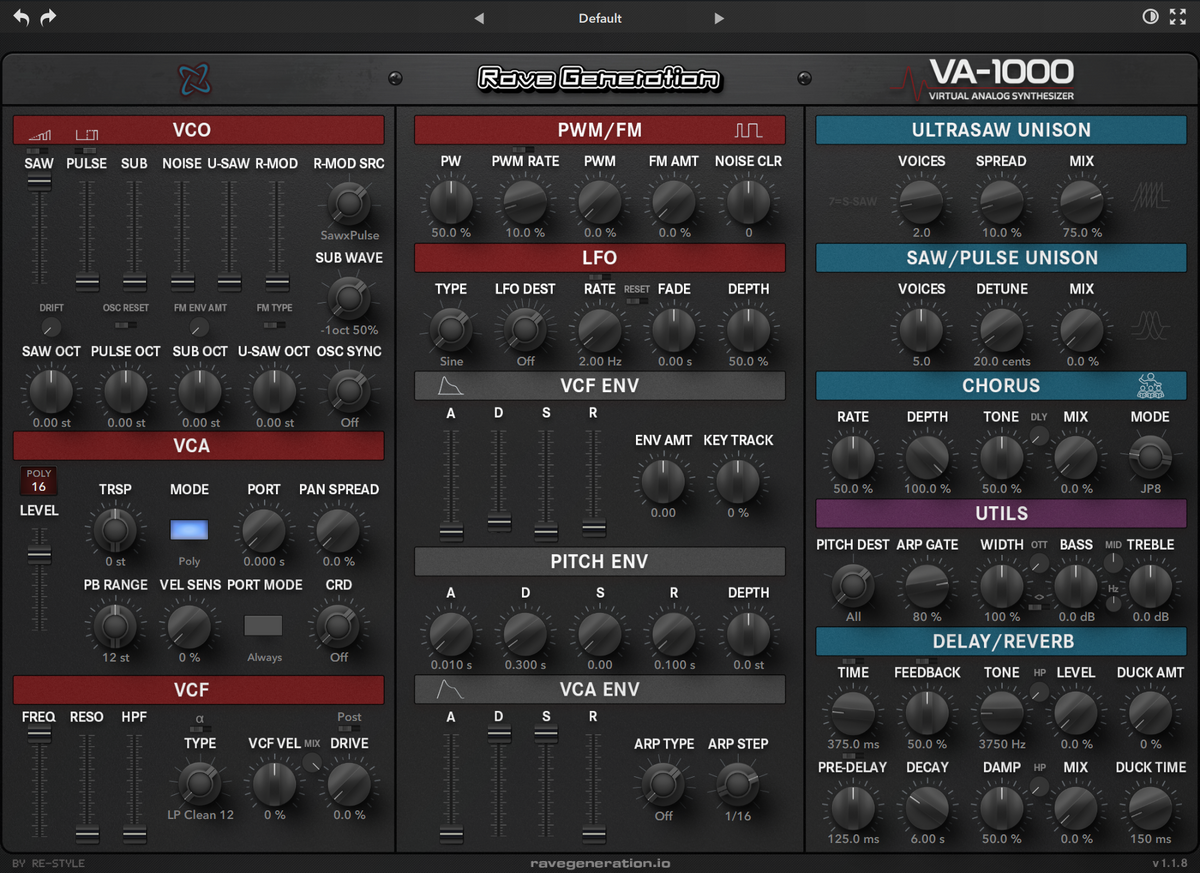 Rave Generation: VA-1000