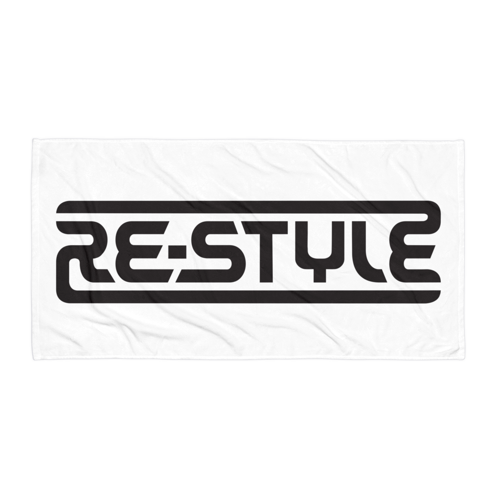 Re-Style Beach Towel in White